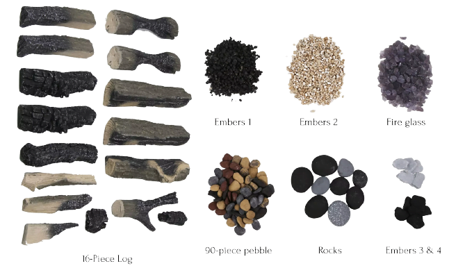 Amantii Split Log 16-piece deluxe media kit
