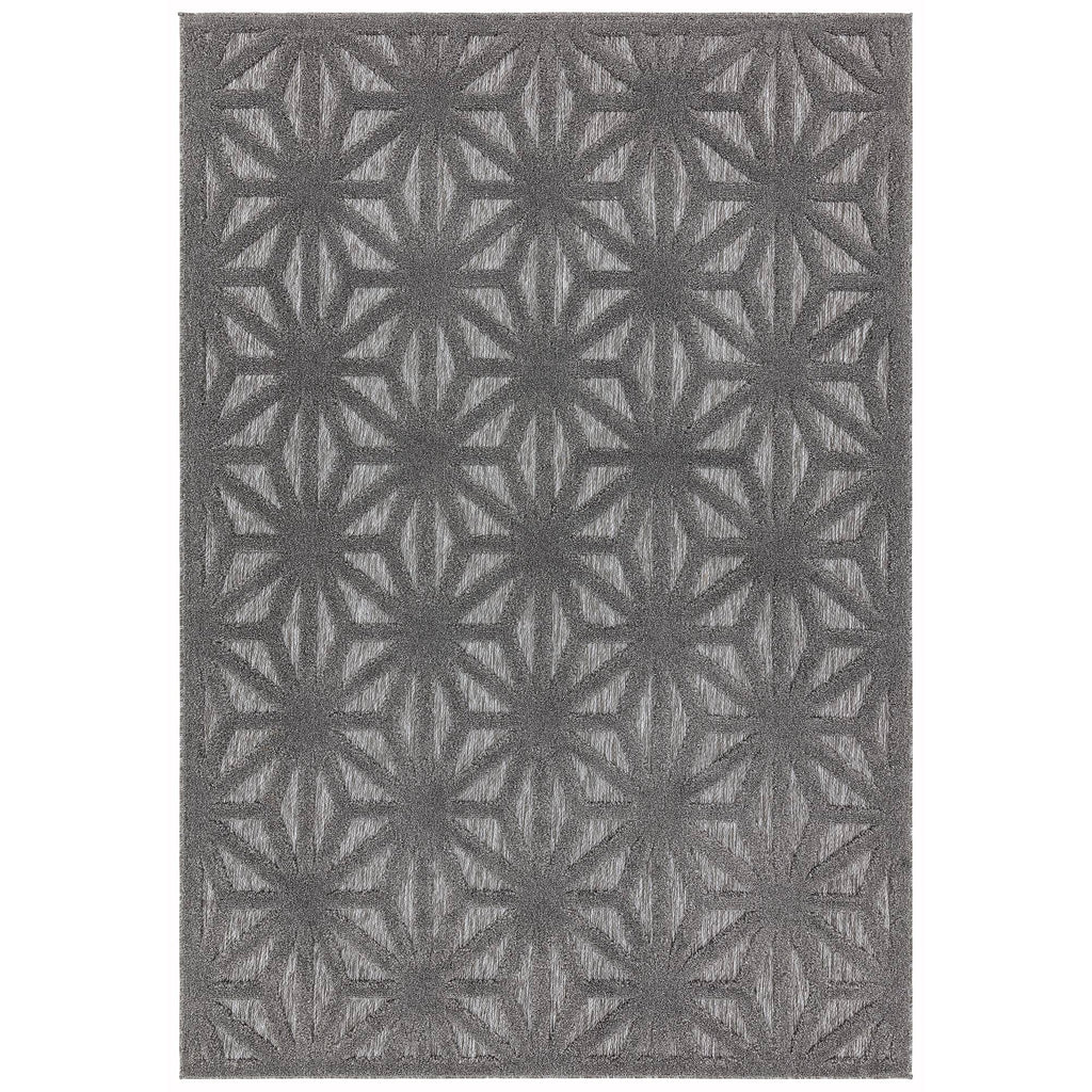 Salta Rug - SA01 Anthracite Star