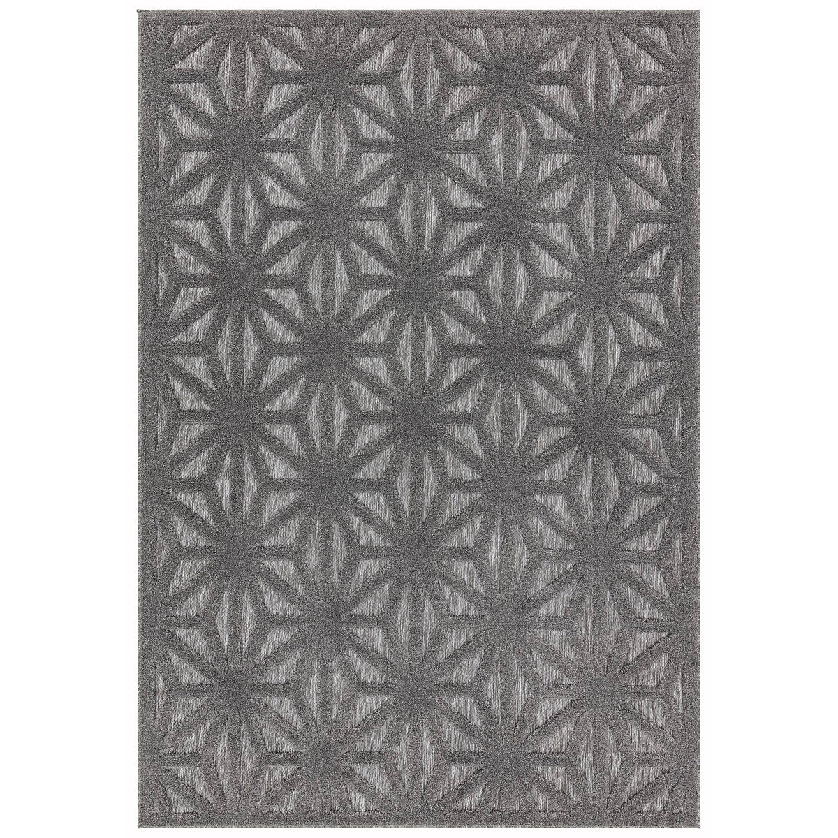Salta Rug - SA01 Anthracite Star