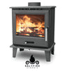 5kW Wood Burning Stove — Saltfire Classic Multi-Fuel Log Burner, DEFRA Exempt