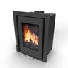 5kW Inset Wood Burning Stove — Saltfire CS5 Inset Multi-Fuel Log Burner, DEFRA Exempt