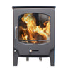8kW Wood Burning Stove — Saltfire ST-X8 Log Burner, DEFRA Exempt