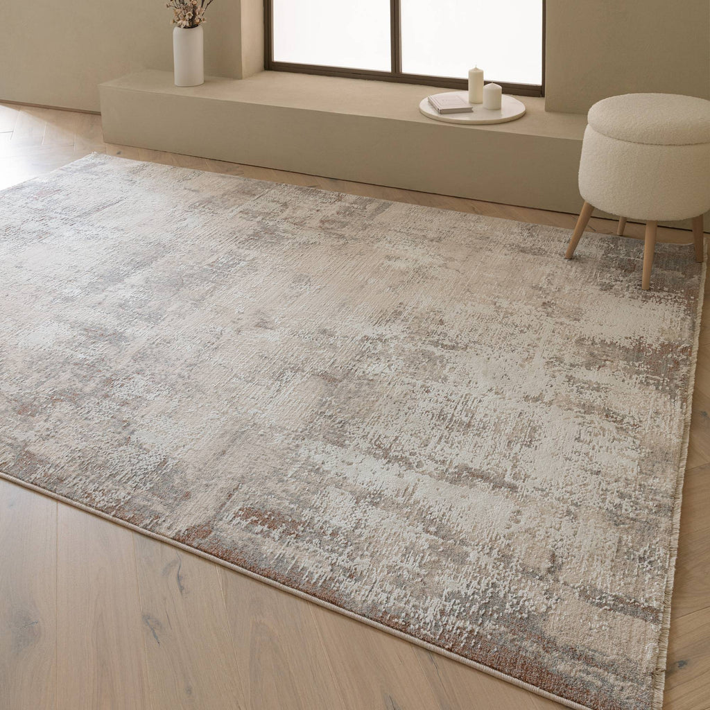 Seville Rug styled in a living room