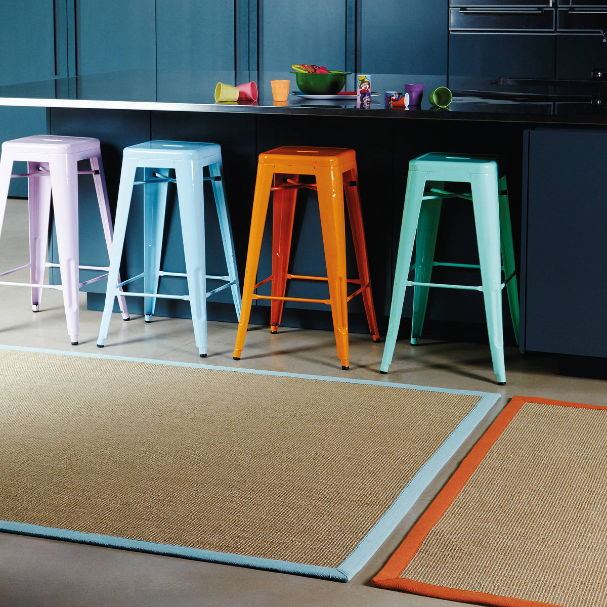 Sisal Rug styled in a living room