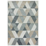 Geometric Polypropylene Living Room Rug — Modern, Sketch