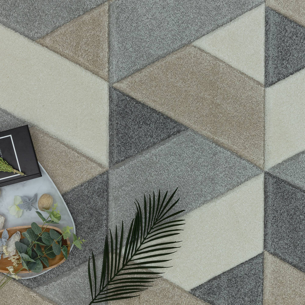 Sketch Rug styled in a living room
