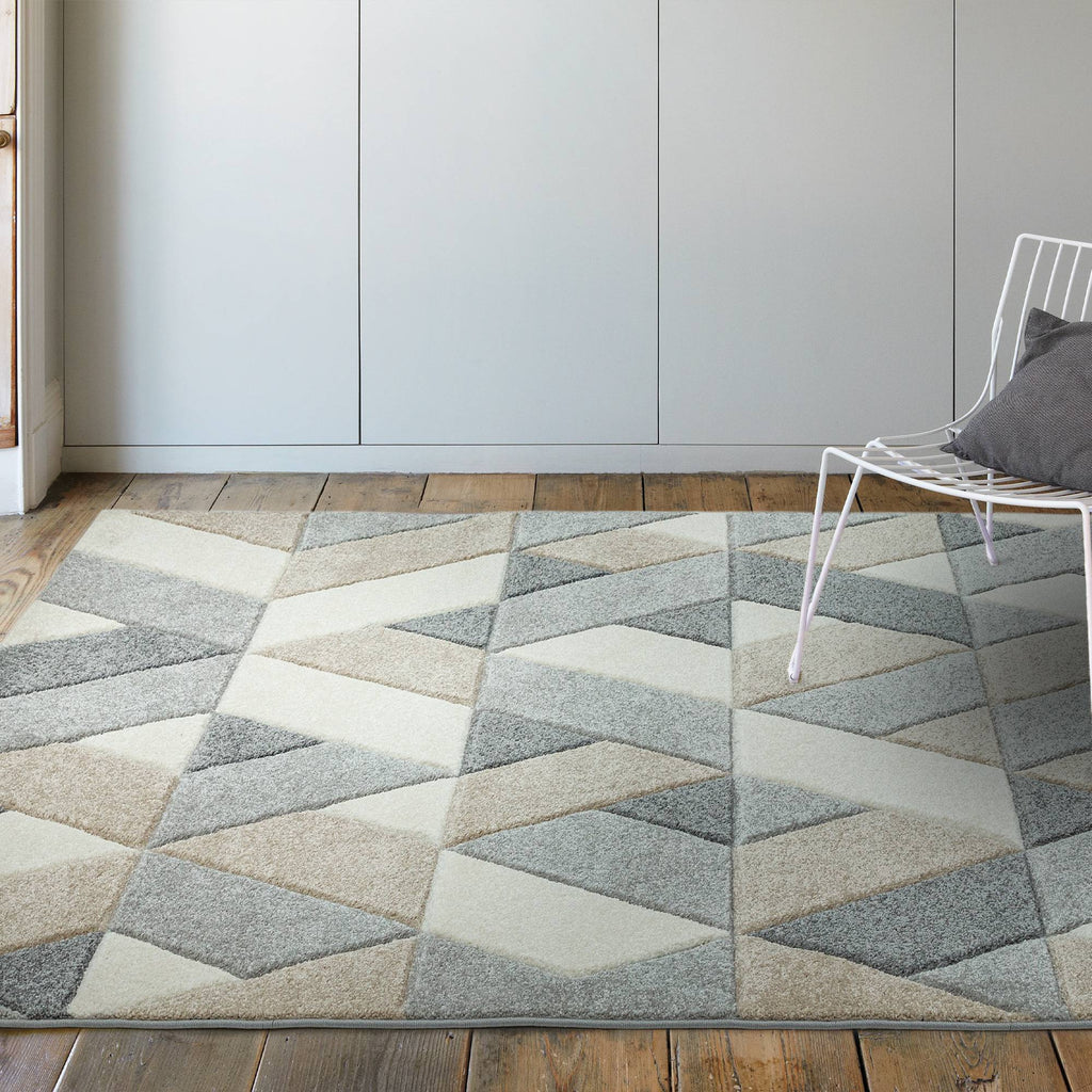Sketch Rug styled in a living room