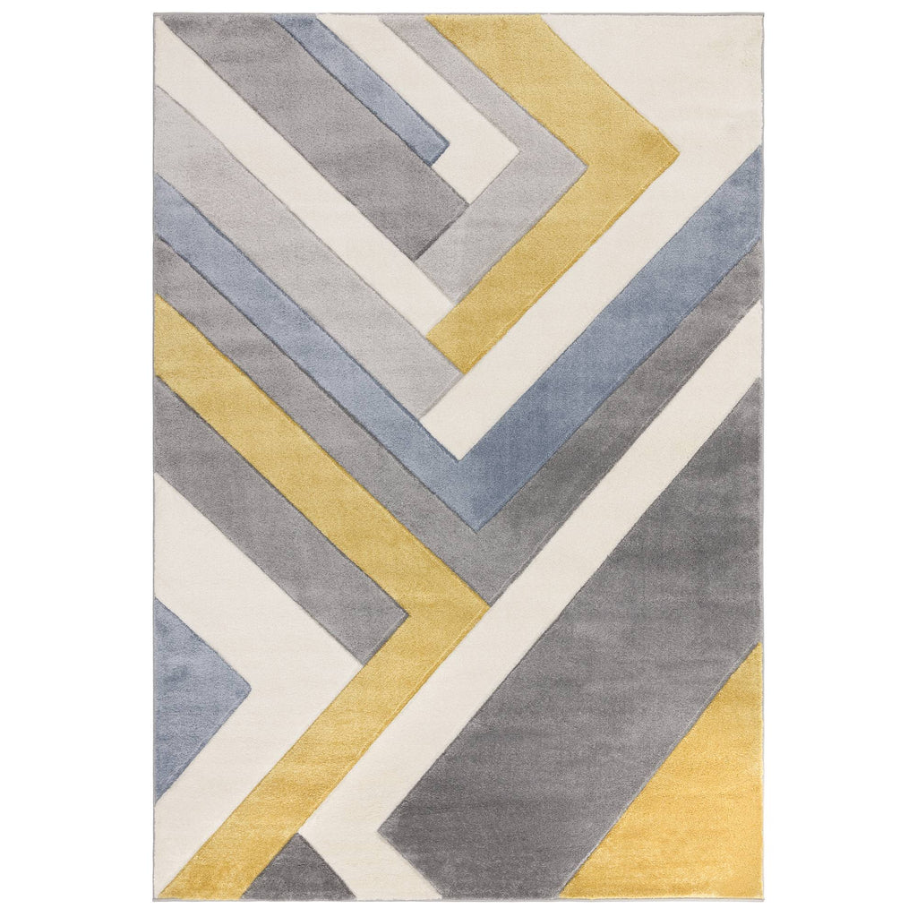 Sketch Rug - SK09 Linear Grey Multi