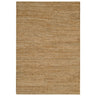 Jute Living Room Rug — Flatweave, Hand Woven, Natural, Soumak