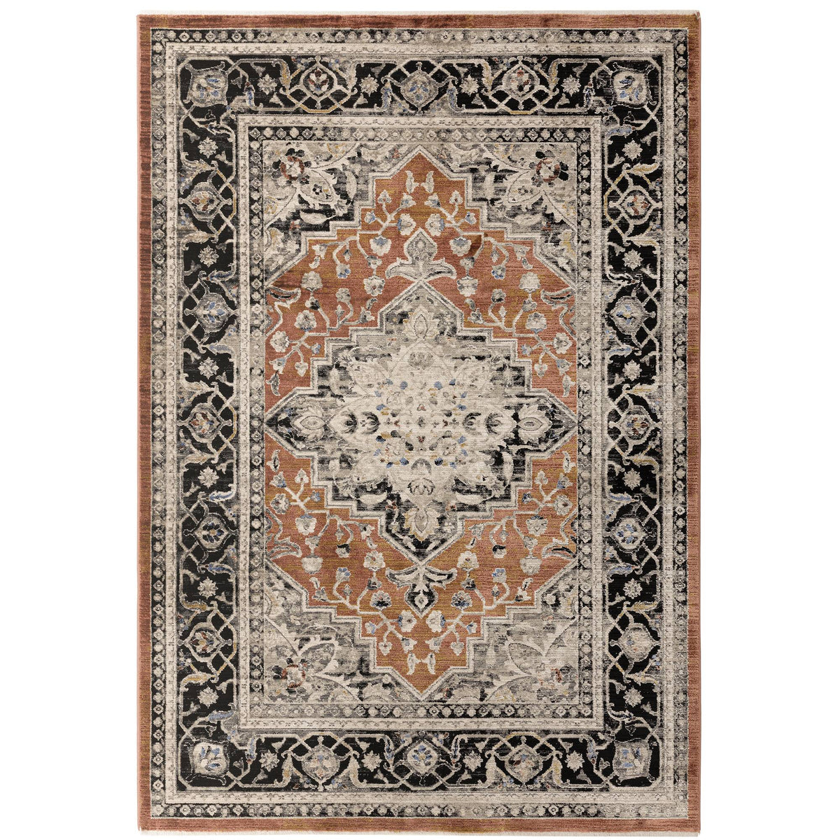 Sovereign Rug - Terracotta Medallion