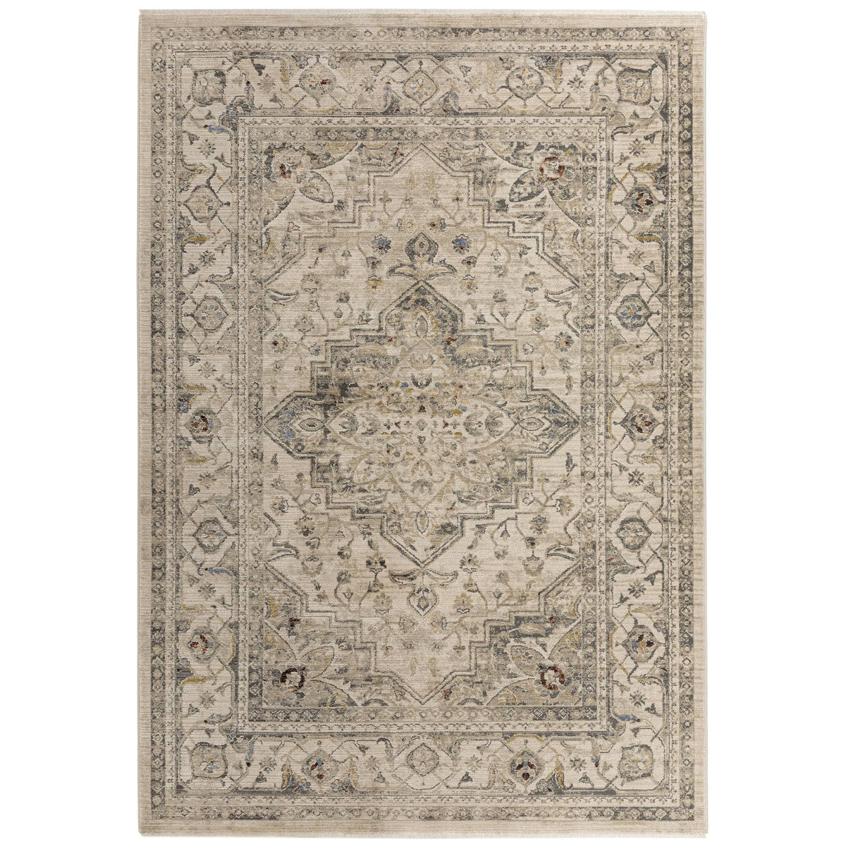 Sovereign Rug - Ash Medallion