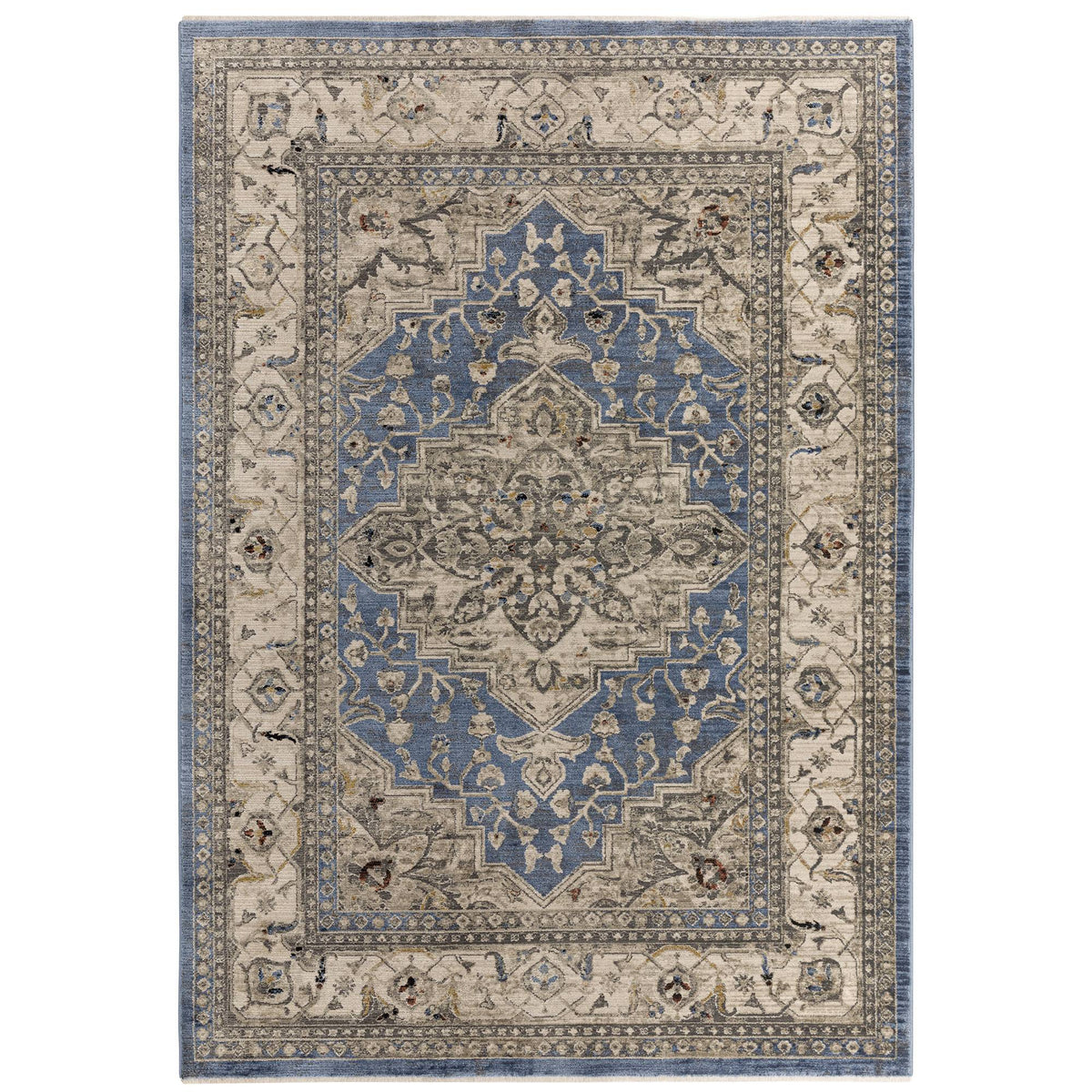 Sovereign Rug - Blue Medallion