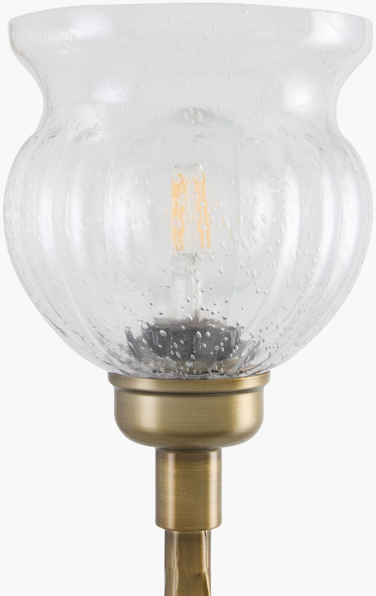 Sergio 68" Iron Floor Lamp, Painted Gold