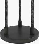 Sergio 68" Iron Floor Lamp, Painted Silver Gray