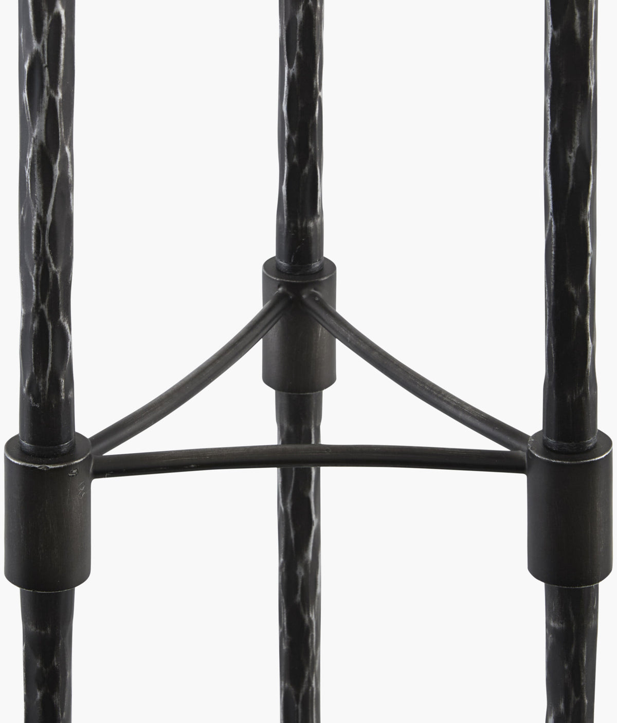 Sergio 68" Iron Floor Lamp, Painted Silver Gray