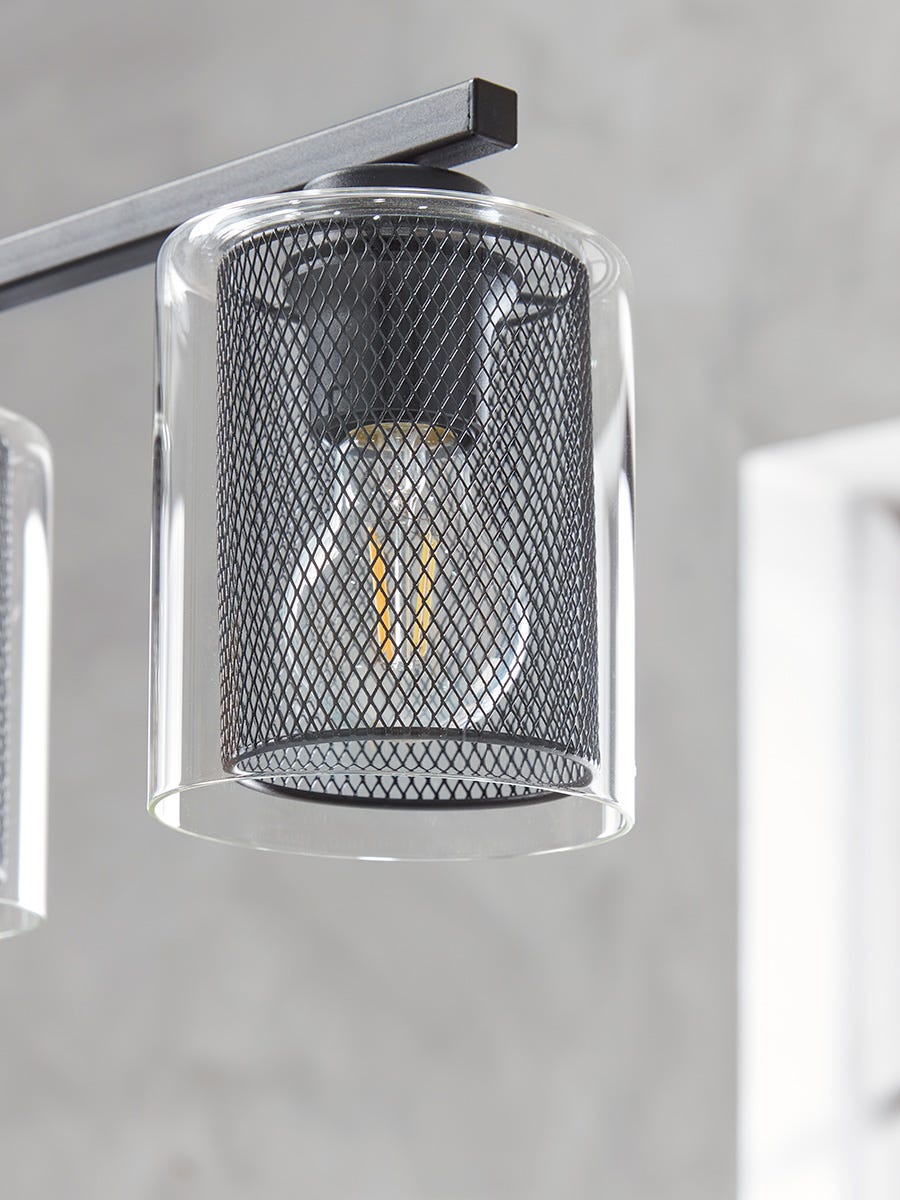 Four Mesh Pendant Lamps