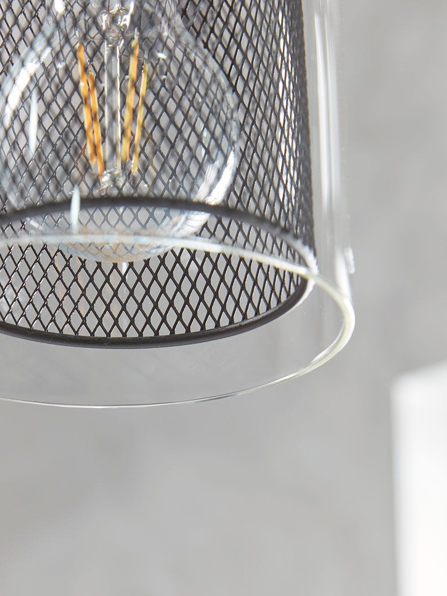 Four Mesh Pendant Lamps