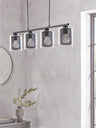 Four Mesh Pendant Lamps