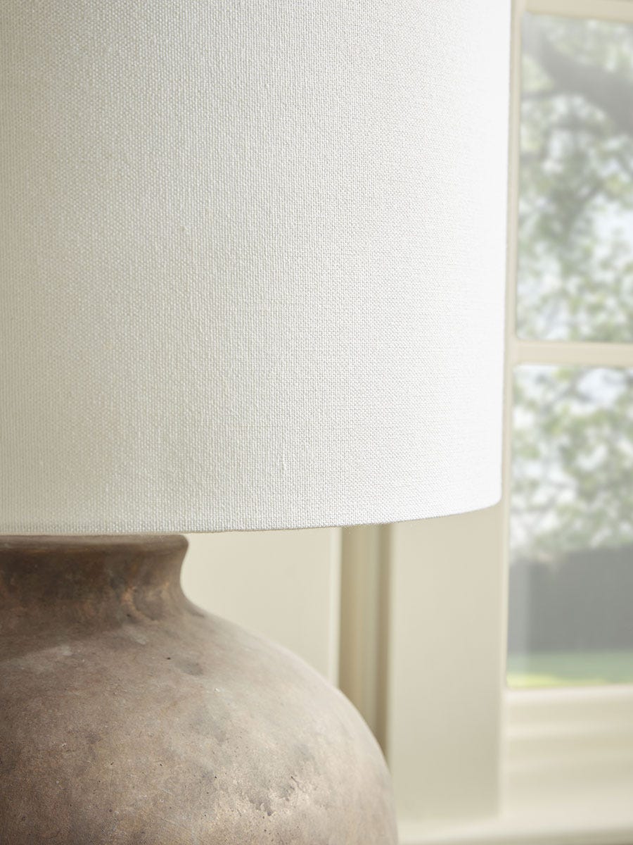 Aged Ceramic Table Lamp