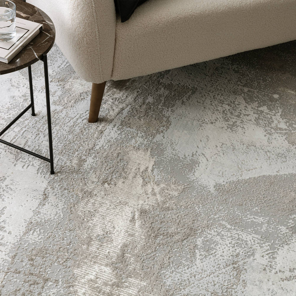 Stellar Rug styled in a living room