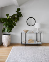 Bryant 23" Resin Table Lamp, Plaster White