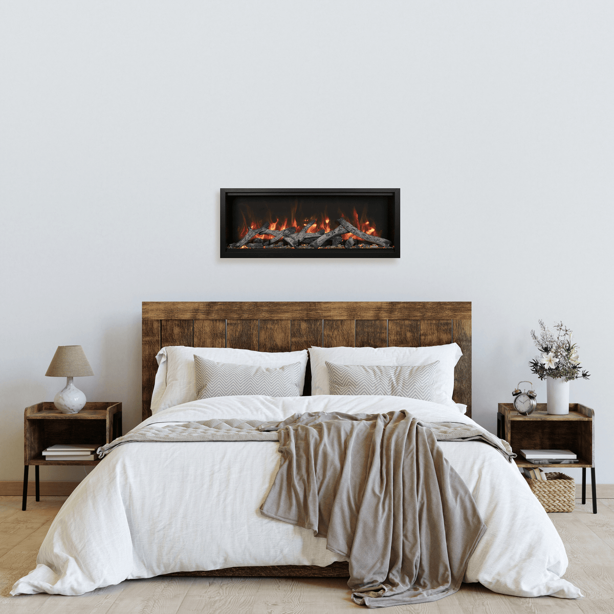 Amantii Symmetry XT 100" Electric Fireplace — view 2