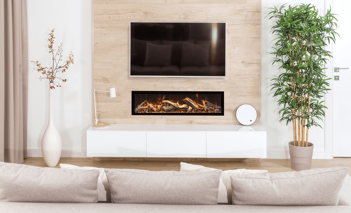 Amantii Symmetry XT Bespoke 88" Electric Fireplace — view 2