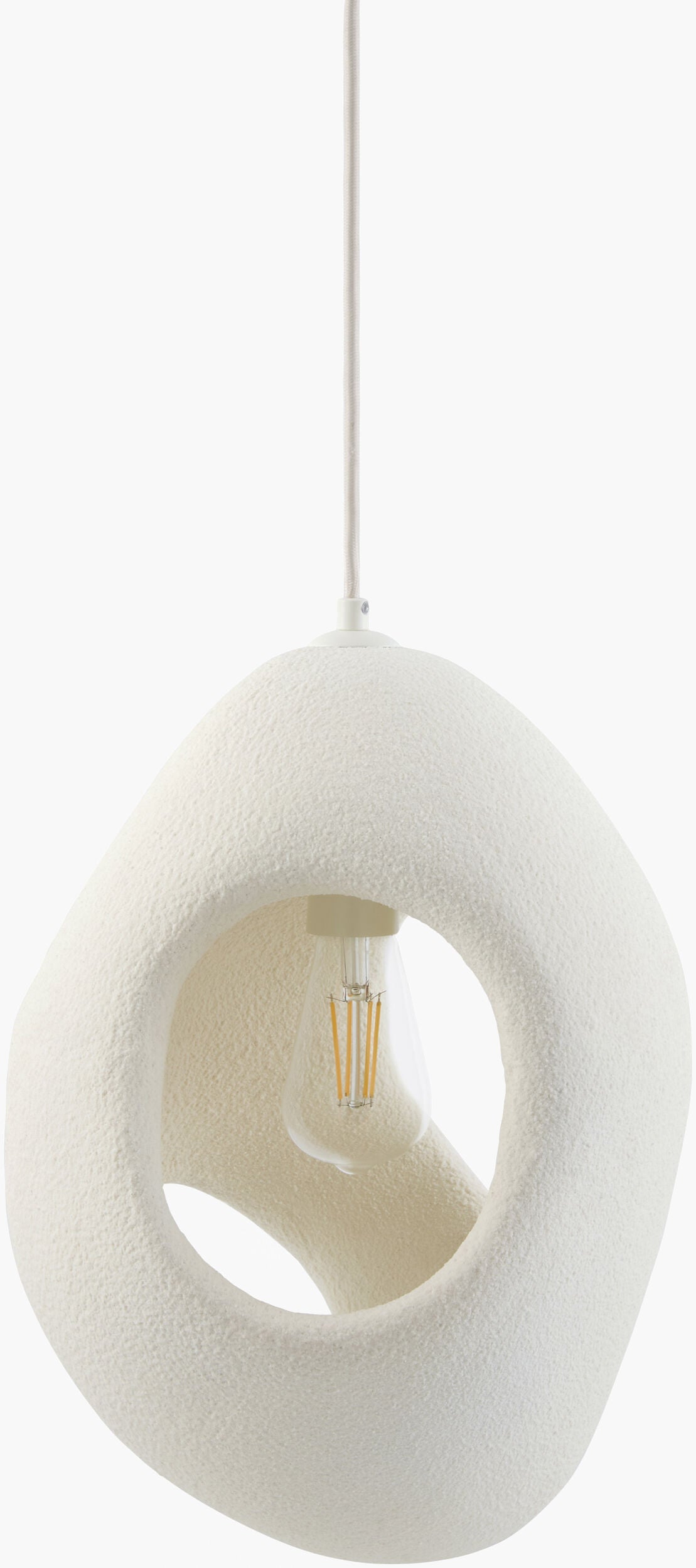 Tiden Iron Pendant Light, Electroplated Metallic Brass (TDEN-003)