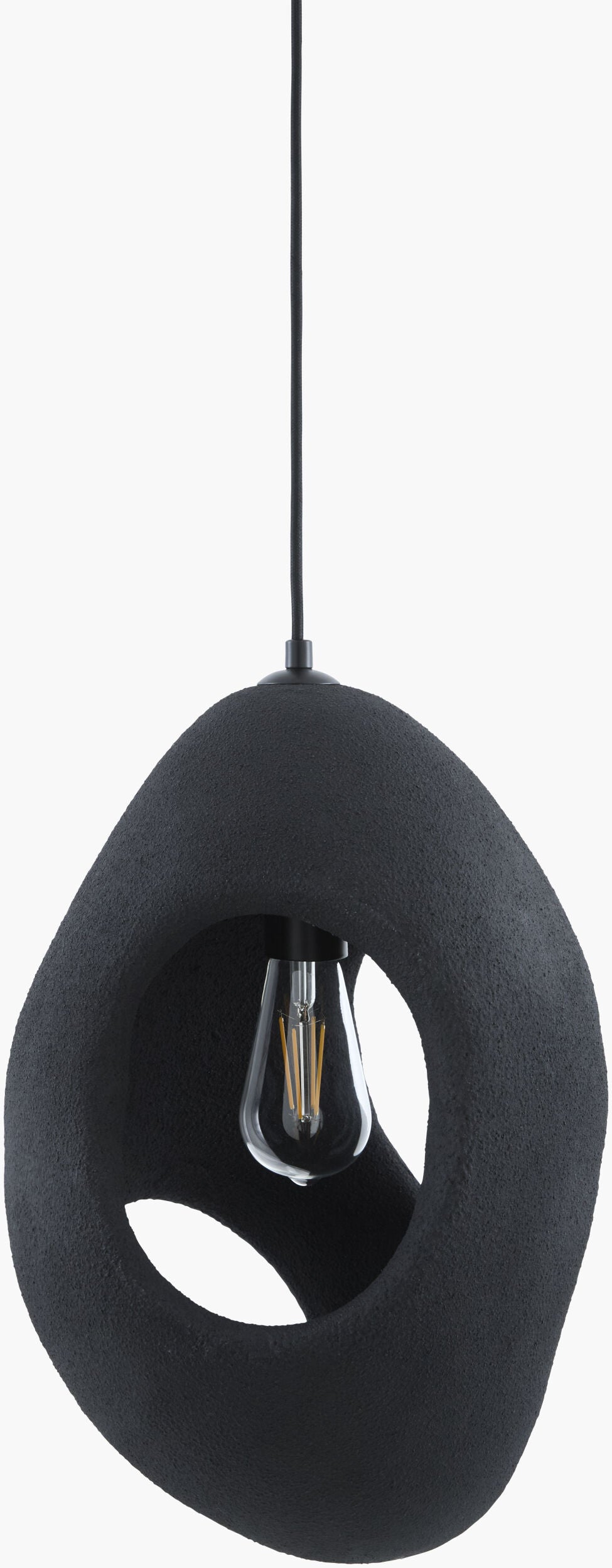 Tiden Iron Pendant Light, Electroplated Metallic Brass