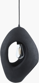 Tiden Iron Pendant Light, Electroplated Metallic Brass
