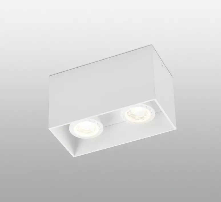 Ceiling Lamp, Tecto, Matte White, W16.5cm, H9.5cm - Faro