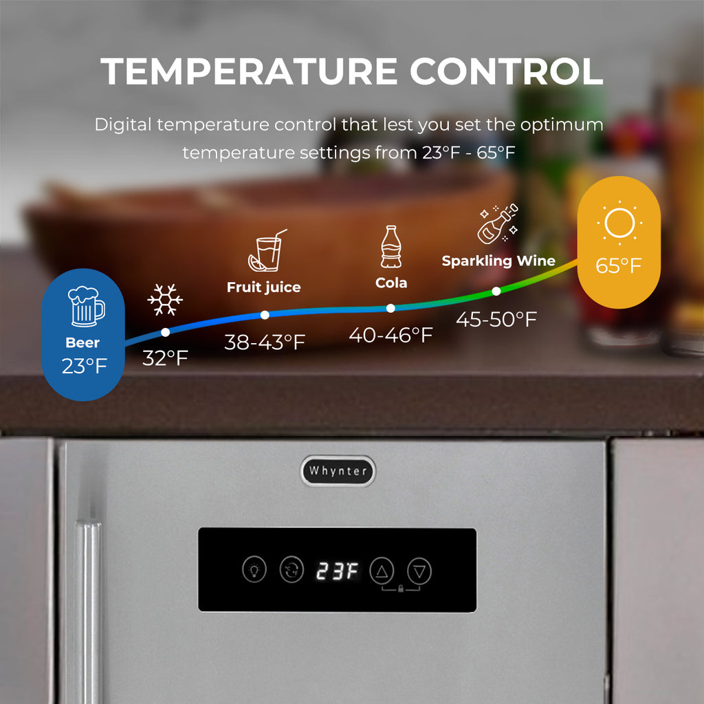 Whynter BEF-286SB Beverage Refrigerator