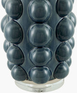 Terravi 32" Ceramic Table Lamp, Glazed Dark Green