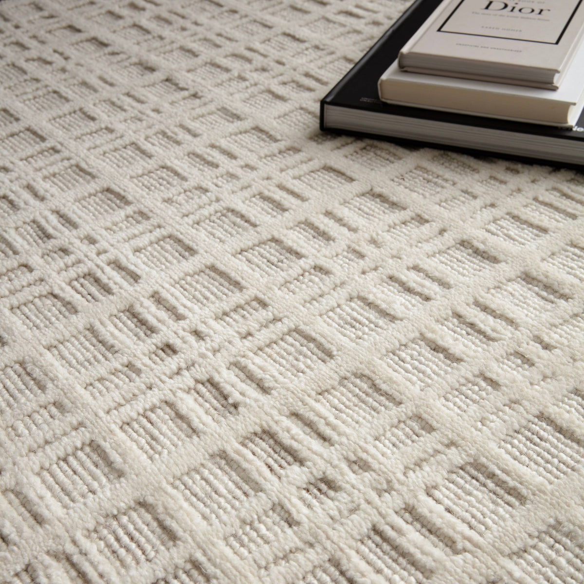 Thatch Rug close-up detail