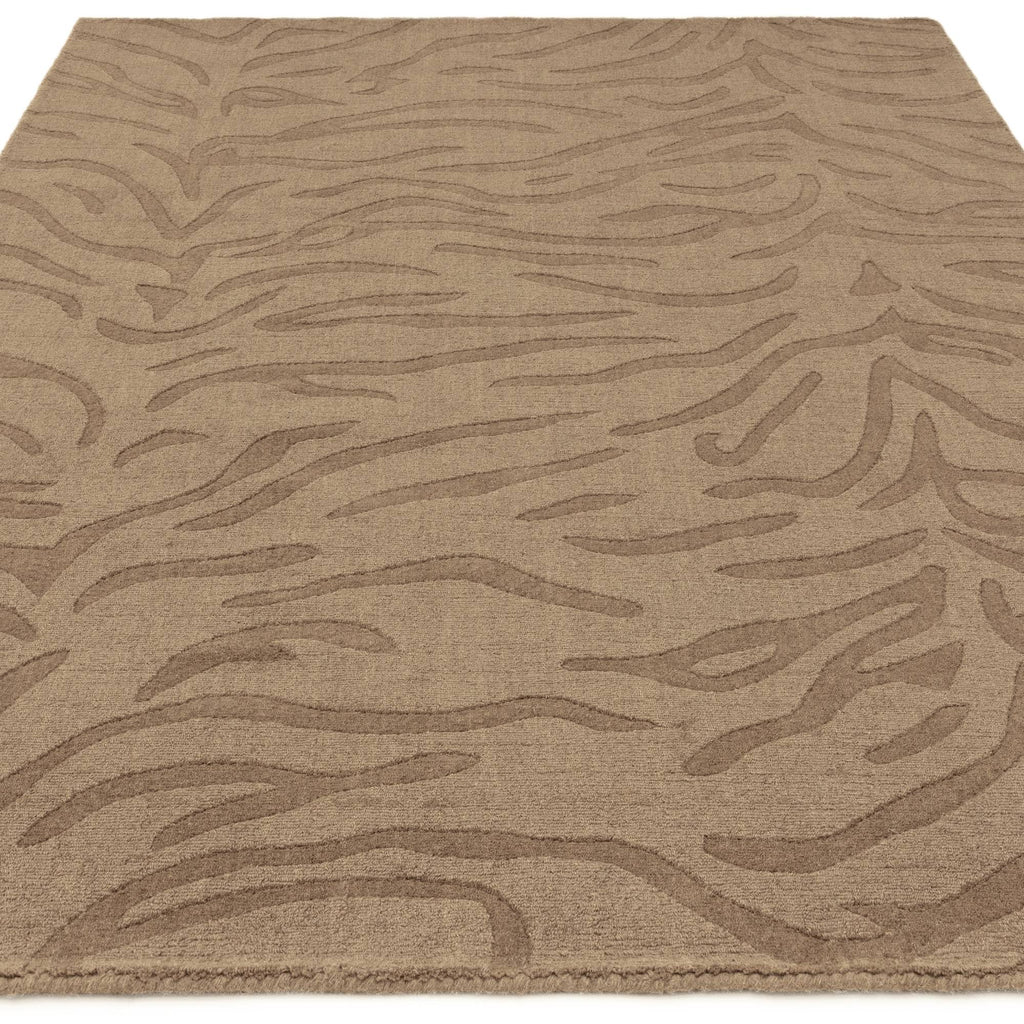 Tigra Rug styled in a living room
