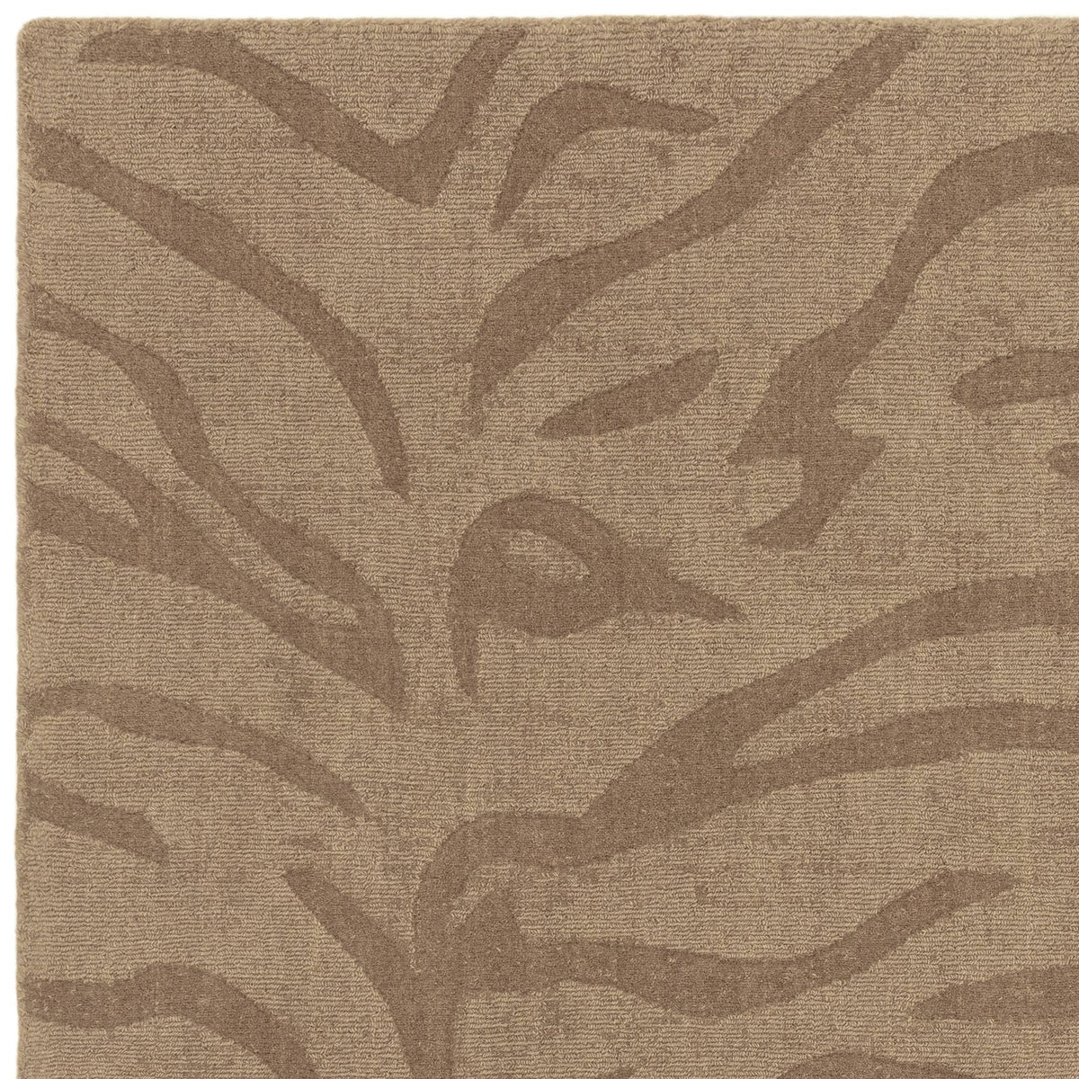 Tigra Rug styled in a living room
