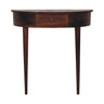 Chestnut Mango Wood 1-Drawer Console Table — Wall-Mounted Space-Saving Design | Aubade