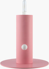 Tondo 15" Iron Table Lamp, Painted Pink