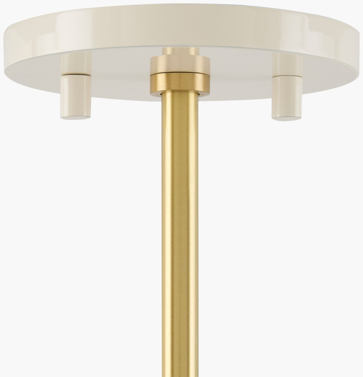 Tomo Iron Pendant Light, Painted White