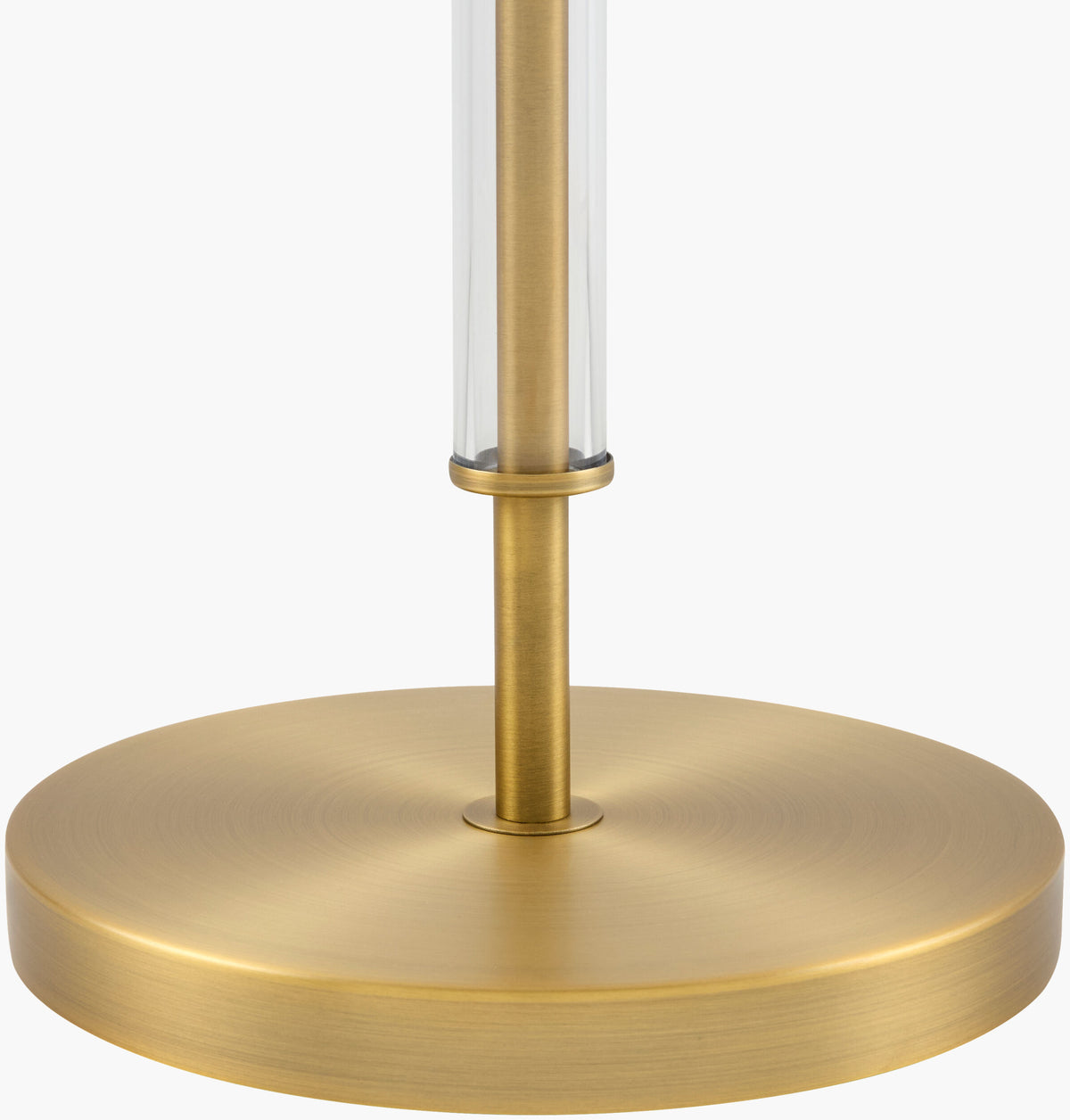 Torenzo 65" Iron Floor Lamp, Electroplated Metallic Brass (TRZA-002)
