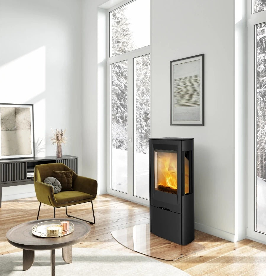 TermaTech TT30G Classic Three-Sided Glass Log Burner