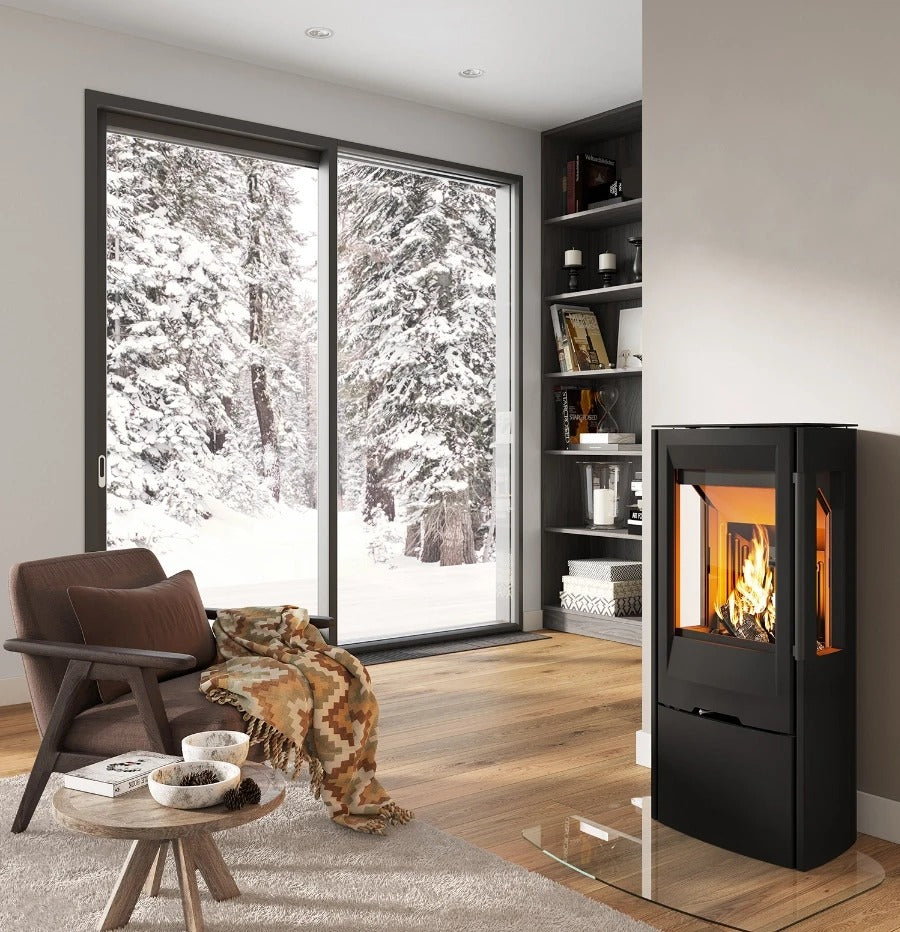 TermaTech TT30G Classic Three-Sided Glass Log Burner