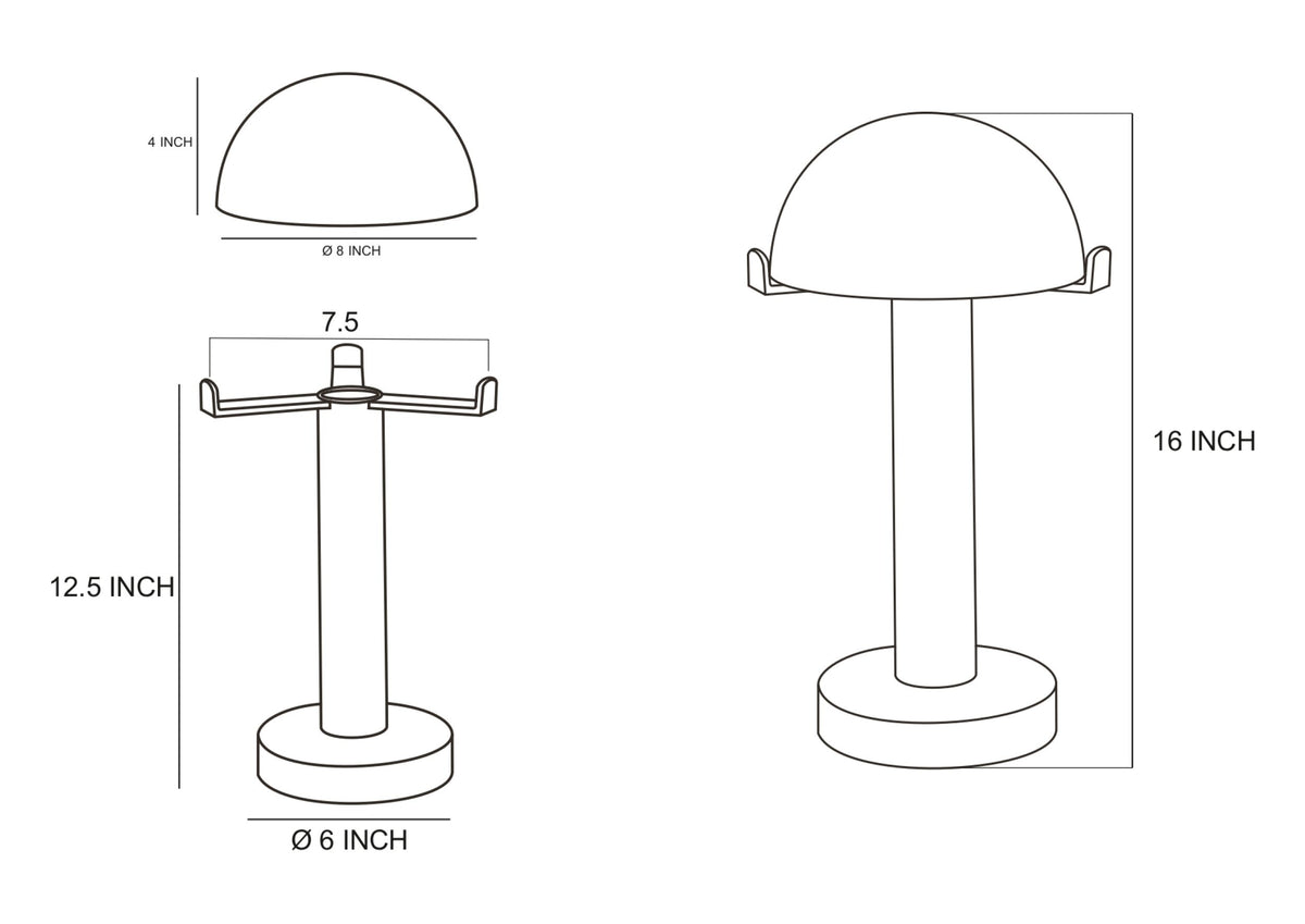 Ursula 15" Aluminum Table Lamp, Antiqued Metallic Brass