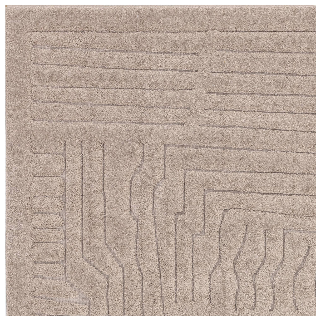 Valley Rug styled in a living room
