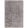 Geometric Polyester Living Room Rug — High-Low Pile, Modern, Valley