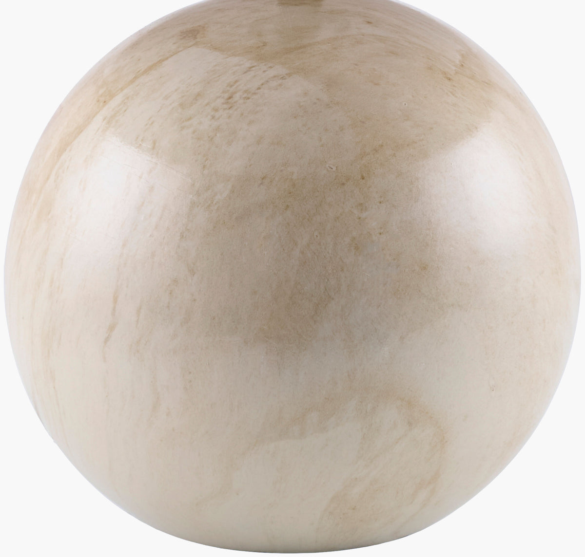 Vogel 22" Ceramic Table Lamp, Marbled White