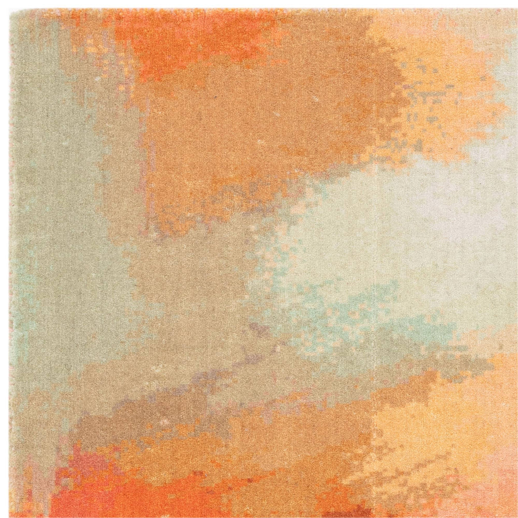 Vision Rug styled in a living room