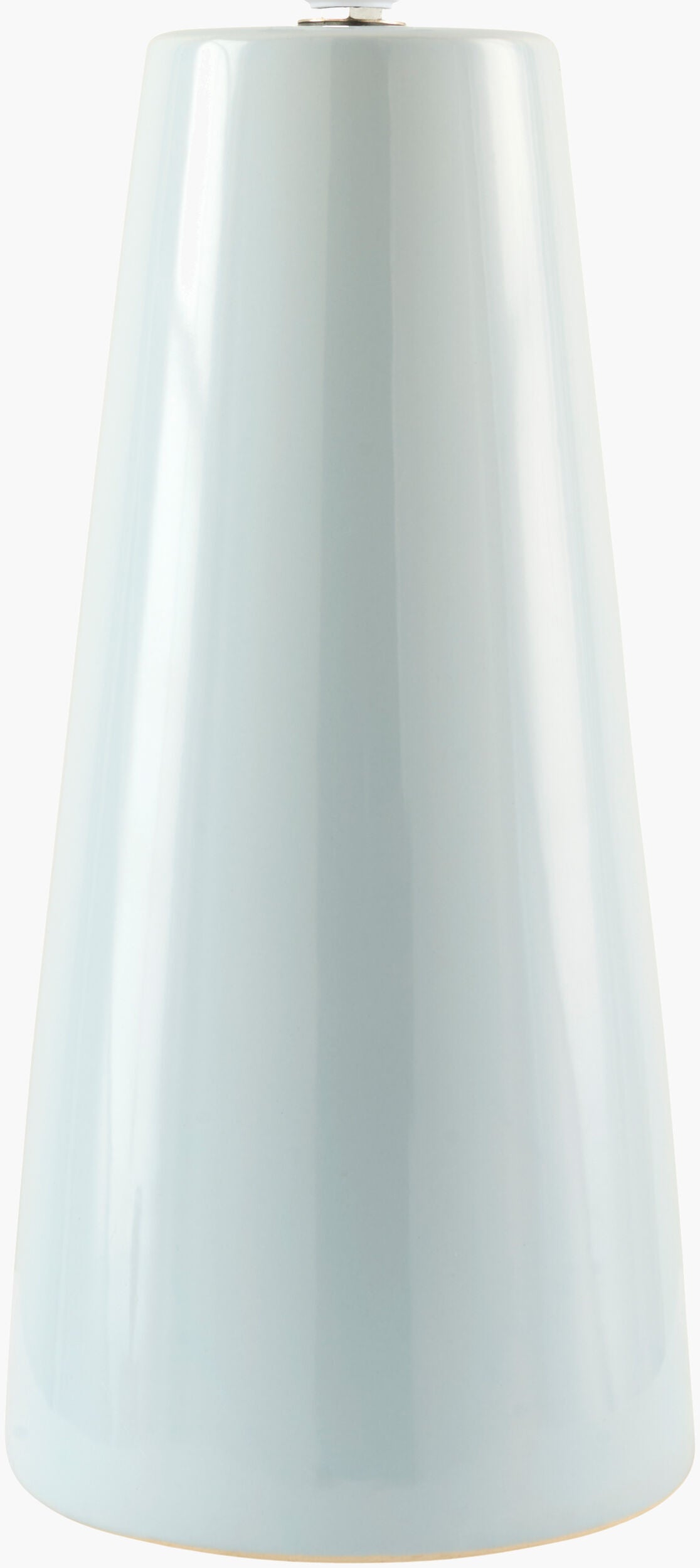 Vikundu 20" Ceramic Table Lamp, Hand Painted Blue
