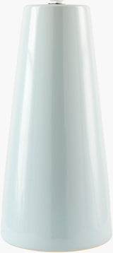 Vikundu 20" Ceramic Table Lamp, Hand Painted Blue
