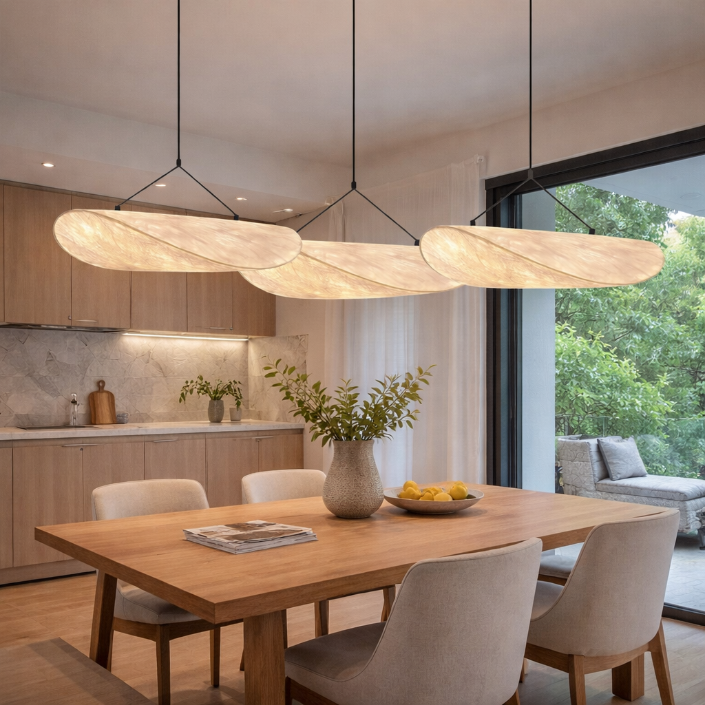 Pendant Lamp With Organic Silhouette